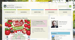 Desktop Screenshot of dubravka.sk